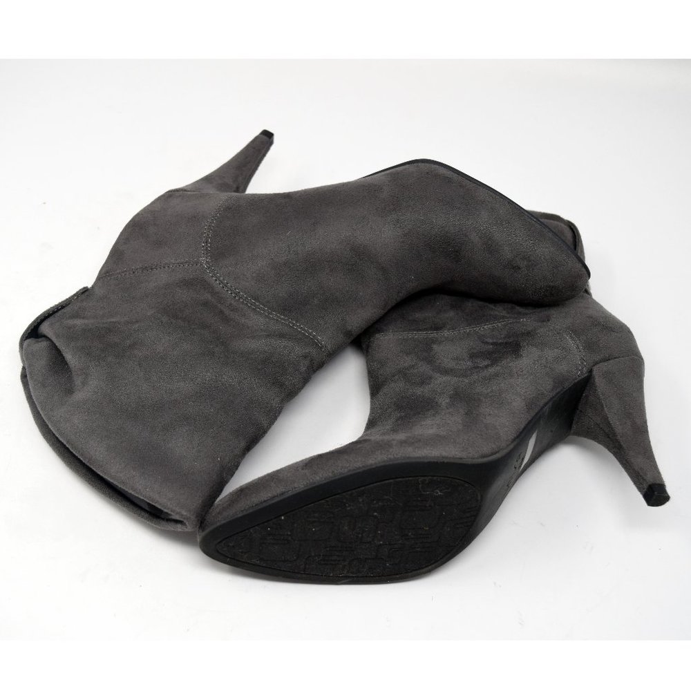 UNISA Black Suede 3.5" Heeled Bootie size 8M